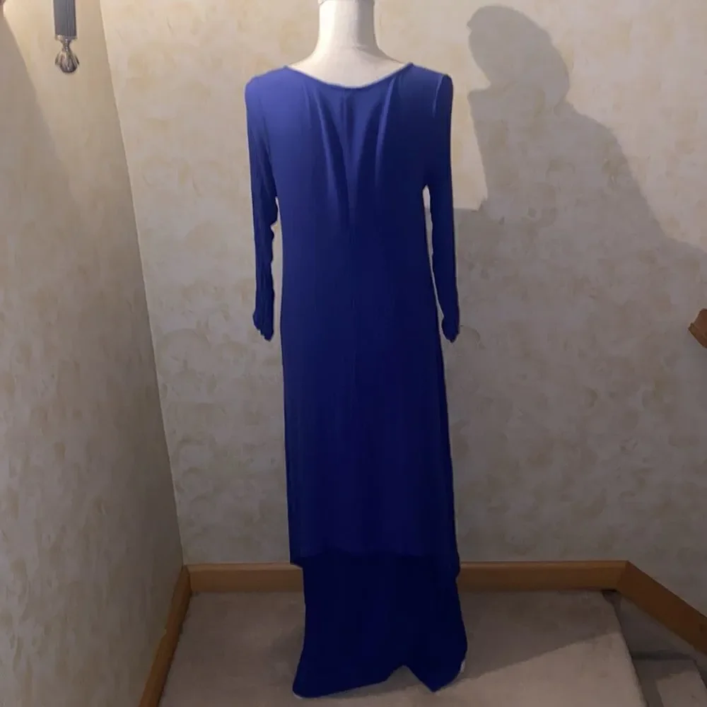 Hanyi Fushi Gauze Royal Blue Dress! - Picture 7 of 10